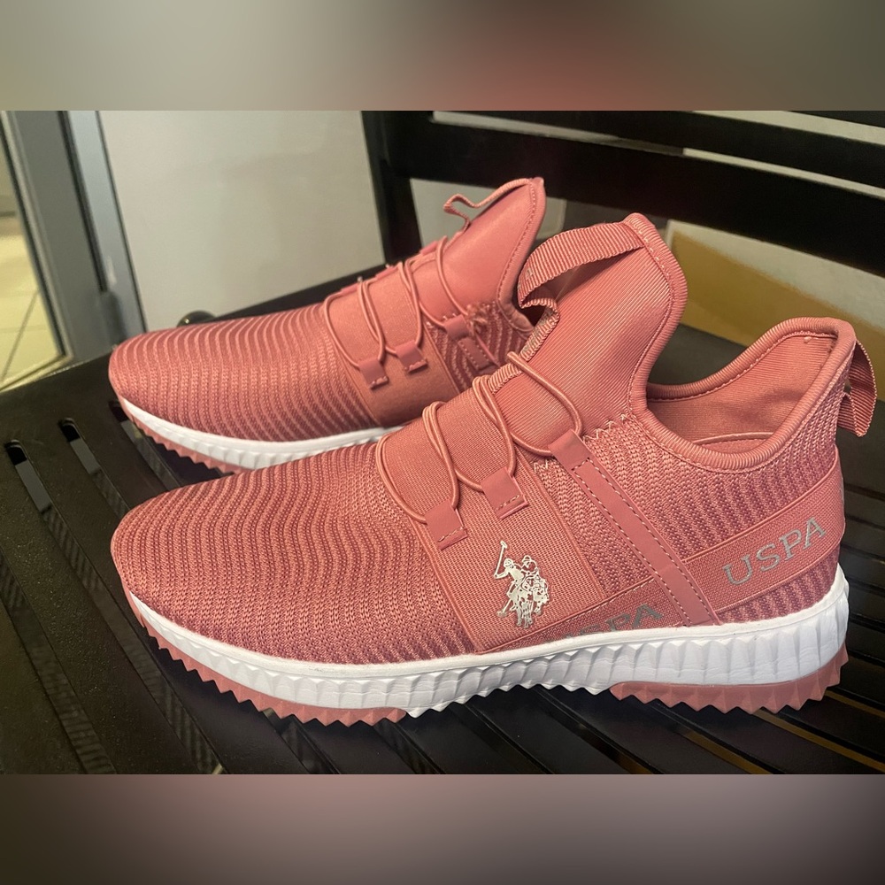 U.S. Polo Assn. Pink Casual Shoes